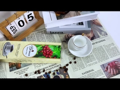 ป้องกันความชื้น ปิดตัว ยืนขึ้น ซิปเปอร์ ถุงกาแฟ 250g 500g 1000g 1kg