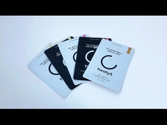 กระเป๋าบรรจุขาวโปรตีน Whey พลาสติก กระเป๋าอาหารสุขภาพด้วยซิป