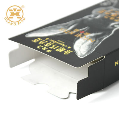 Custom Printed Rectangle Cardboard Packaging Box with CMYK+PMS Printing and Waterproof Coating for Food Packaging