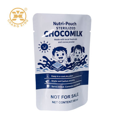 Custom Printing High Temperature Resistant Food Grade Retort Pouch for Microwaveable Vacuum Packaging