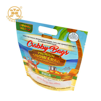 Food Grade Customized Size Zipper Sealing Vacuum Packaging Bag for Frozen Food