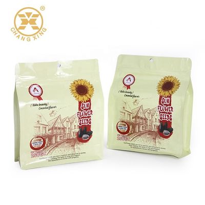 BOPP Zipper Dried Food Packaging Bag 250g Waterproof Plantain Chips Packaging Easy Tear