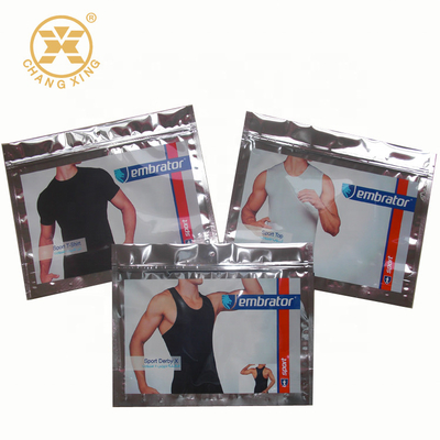 CPPFrosted Matte Underwear Biodegradable Poly Bags For Packaging Swimwear