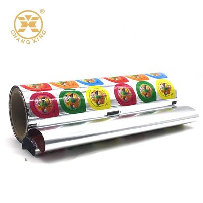 Heat Sealing Lidding Roll Film for PET/PE/PS/PP Jelly Yougurt Milk Bubble Tea Cups