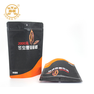 ฟอยล์อลูมิเนียมเคลือบด้าน Stand Up Doy Pack Pouch พลาสติกสำหรับขนมขบเคี้ยว