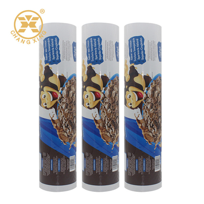 ความร้อนปิดผนึก Bopp กาแฟขนมขบเคี้ยวบรรจุภัณฑ์ม้วนฟิล์มพิมพ์แบบกำหนดเอง