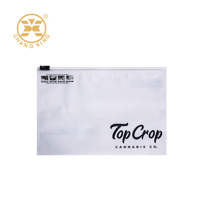 BOPP เสื้อผ้าปิดใหม่ ซีปล็อค ซิปกระเป๋ากระเป๋าที่มีโลโก้สําหรับเครื่องแต่งกาย