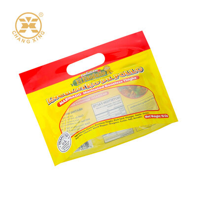 กระเป๋าไก่ทอดพิมพ์ตามสั่ง Deli เนื้ออ่อนความชื้น พิเศษ Zipper พลาสติกบรรจุ