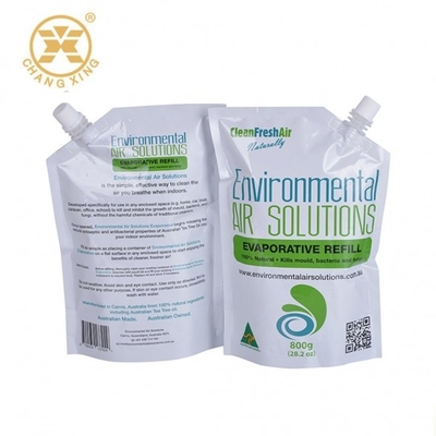 ถุงบรรจุผงซักฟอกสีขาวขนาด 1 ลิตร OEM Washing Powder Packing Cover