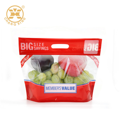 VMPET Antifog Bopp ผลไม้รีไซเคิลได้ Stand Up Pouches ถุงพลาสติกใสผนึกได้