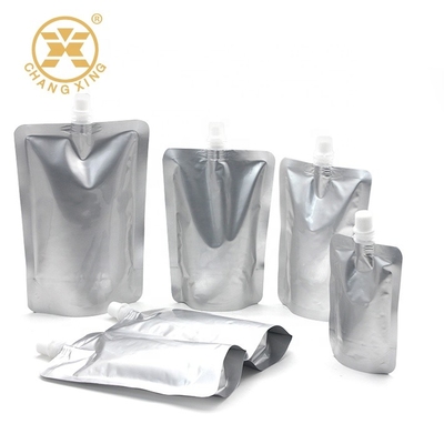 250ml 750ml Spouted Liquid Stand Up Pouches LDPE เนยถั่วลิสงบีบ