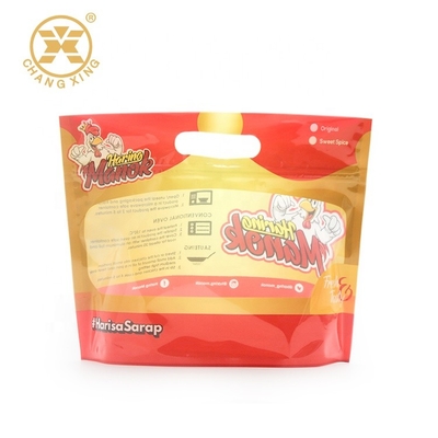 0.5 กก. Antifog Rotisserie พลาสติกไมโครเวฟบรรจุภัณฑ์ที่ปลอดภัยสำหรับไก่ย่างอาหารแช่แข็ง