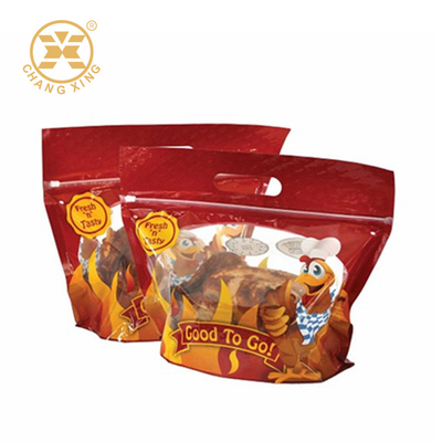 ไก่ย่างย่าง 2 กก. Cpp Zip Pouch บรรจุภัณฑ์อาหารพร้อมที่จับ
