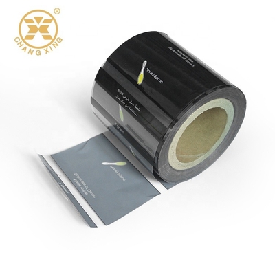 80 ไมครอน 10g น้ำผึ้งซองบรรจุภัณฑ์อลูมิเนียมฟอยล์ม้วนบรรจุภัณฑ์ Stickpack