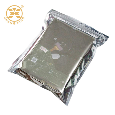 PCB ป้องกันไฟฟ้าสถิตย์ Ziplockk คลีนรูมฟอยล์ถุงอลูมิเนียมกั้นสำหรับบรรจุภัณฑ์