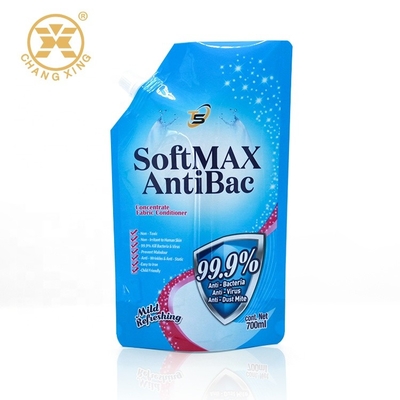 250ml 5L LDPE Liquid Detergent Powder Packaging Pouch Bag พร้อม Spout
